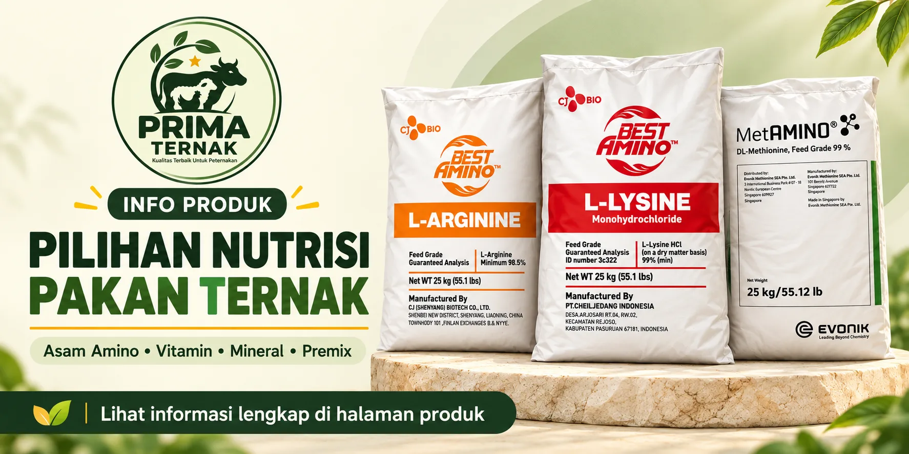 Info Produk Prima Ternak