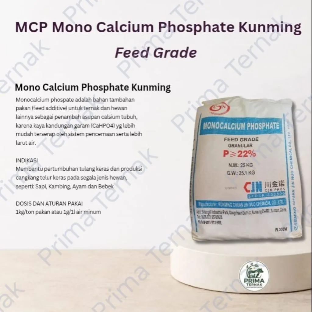 MCP Mono Calcium Phosphate Kunming 1 Kg