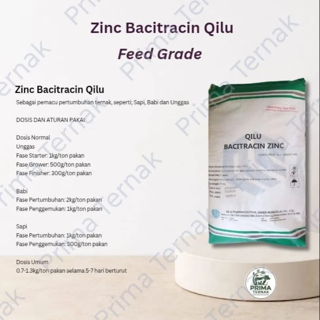 AGP Zinc Bacitracin Qilu 25 kg