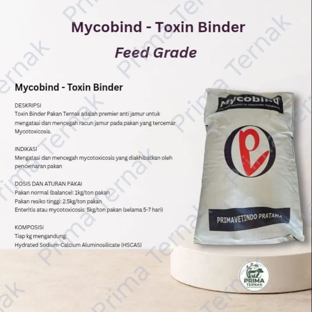 Mycobind Toxin Binder untuk pakan ternak 1 Kg 500 gr